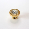 Wholesale Hot Sale Antique brass metal compression latching antique brass metal iron kitchen cabinet knobs