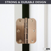 Wholesale Private Label screen glass pivoted shower set door hinge with spring locking folding mother-child door hinges sailor