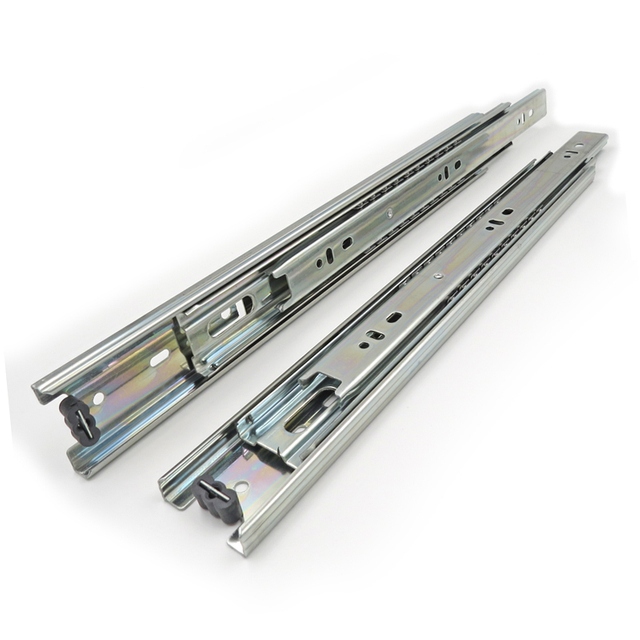 hot Prevent hand clamping telescopic channel drawer slide soft closing baby plastic storage cabinet with drawer fridge drawer