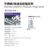 custom premium oem factories monsoon wooden box soft close invisibility brass plate hinges concealed pivot furniture hinges