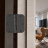 Cheap plastic door hinges and 25mm360 degree closer hinge and toilet cubicle partition door & butt black kolity door hinges