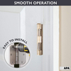 Wholesale Private Label screen glass pivoted shower set door hinge with spring locking folding mother-child door hinges sailor
