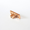 Brass insert kitchen cabinet pulls wardrobe handle drawer knobs shell angled pull recessed kitchen cabinet hardware