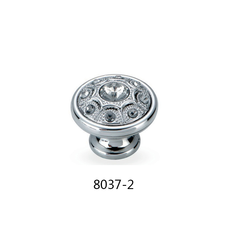 Wholesale customization Gold Glass Cabinet Stainless Steel door Aluminum knurled cabinet knobs