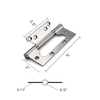 High Quality stainless steel shower glass door pivot door floor hinge with ball bearings minimalist hinge