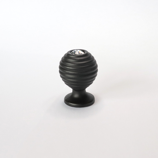 fashionable Round matte black gold cabinet knobs and handles round pulls snew morden handles suppliers