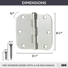 New Material aluminum frameless swing pivot hinge furniture door & window lash hing glass shower room door hinge