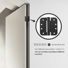 Best Price door hinge wooden door heavy duty invisible pivot thick door concealed hinge and bi-fold packing machies brace hinges