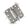 Customized New Product self-closing hydraulic side hung glass door hinged and mirror toilet partition door shower door hinges