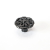 New innovation Round Retro Grey door handles for kitchen cabinets lion head knocker handle leaf design kitchen round