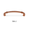 The latest design Square tube solid brass knob aluminum extrusion connection square tube furniture drawer handle