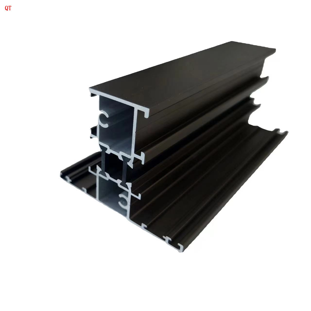 factory direct sell custom industrial black profile aluminum garden slats fence aluminum profiles for fencing