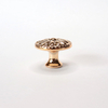 It's antique Curio Brushed Brass Gold 595mm hardware pulls handle cabinet drawer handle antique curio angled cabinet handle back